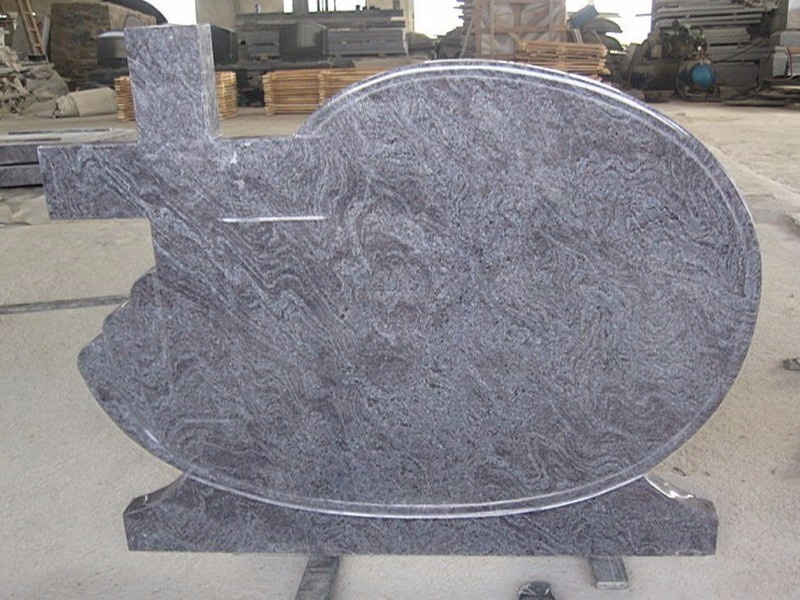 Bahamas Blue granite  memorial headstones PL014
