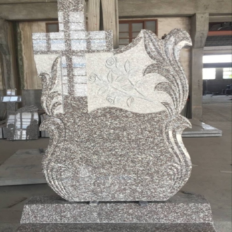 G664 Granite Romanian tombstones RO001