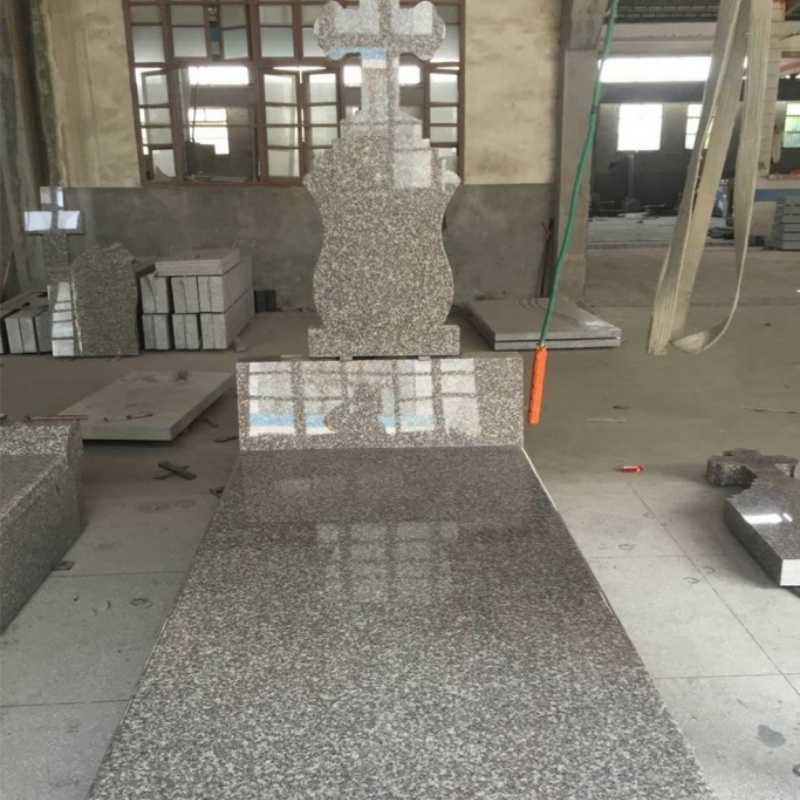 G664 Granite Large grave monuments RO009
