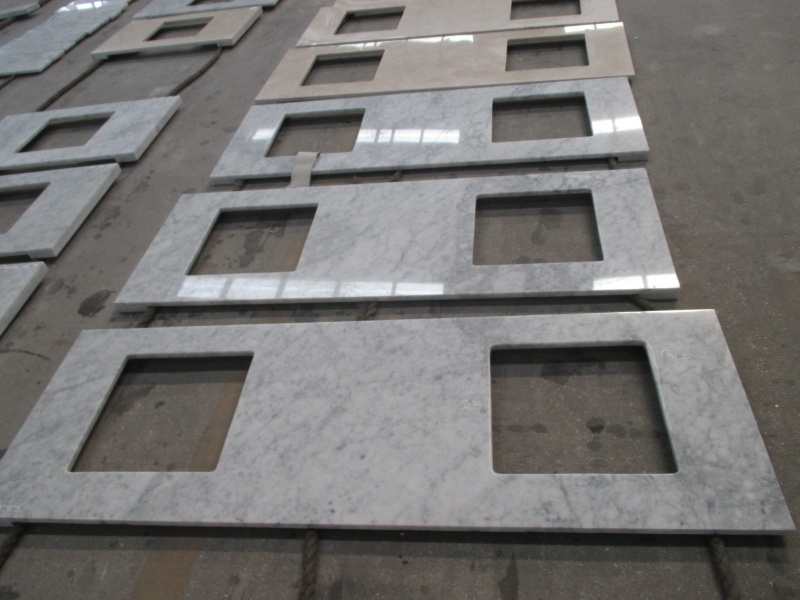 Bianco Carrara marble kitchen countertops exporter