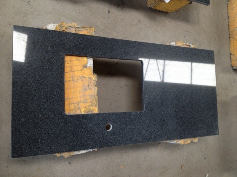 G654 granite sesame black Natural stone countertops