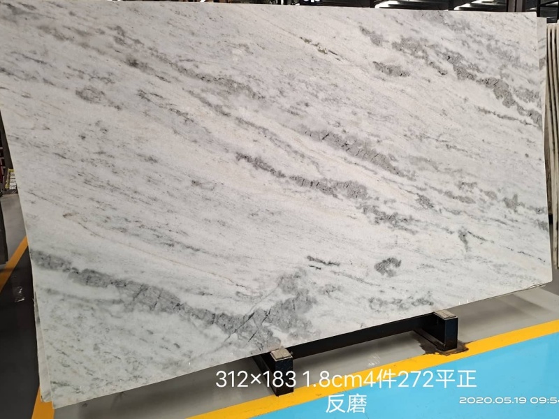 Impression white galaxy marble slabs