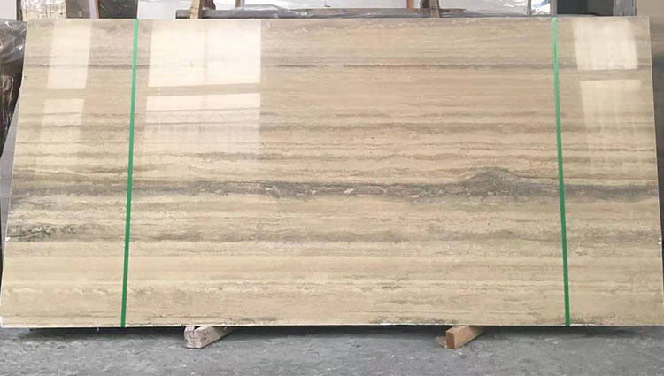 Italian silver grey travertine