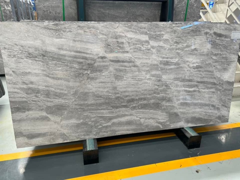 Luna grey marble slab