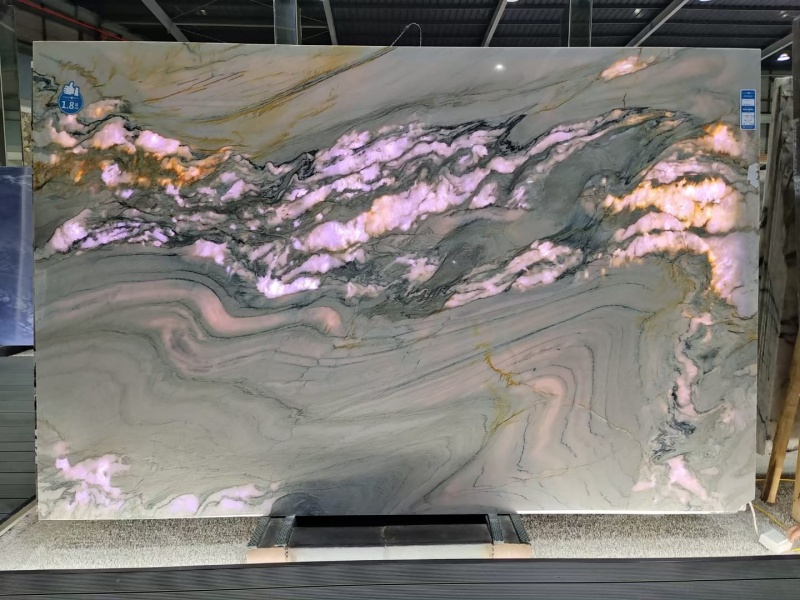 Macaubas fantasy quartzite slabs 