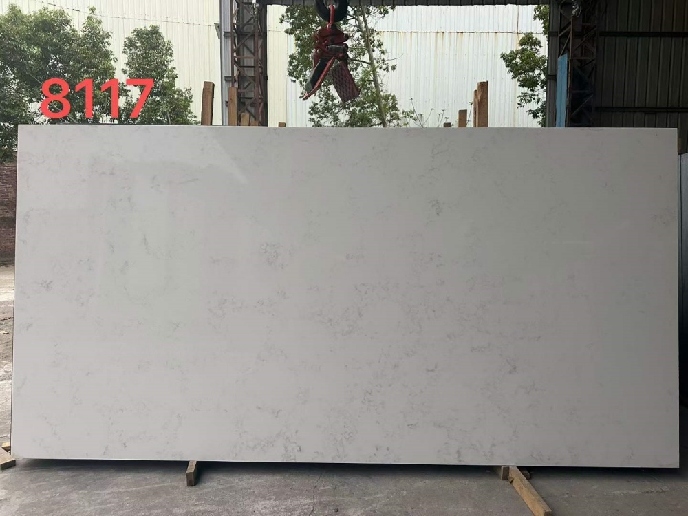 Carrara White Quartz Stone Marble Look Low Maintenance