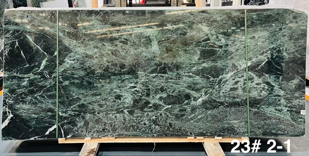 Prada Green Marble Slab