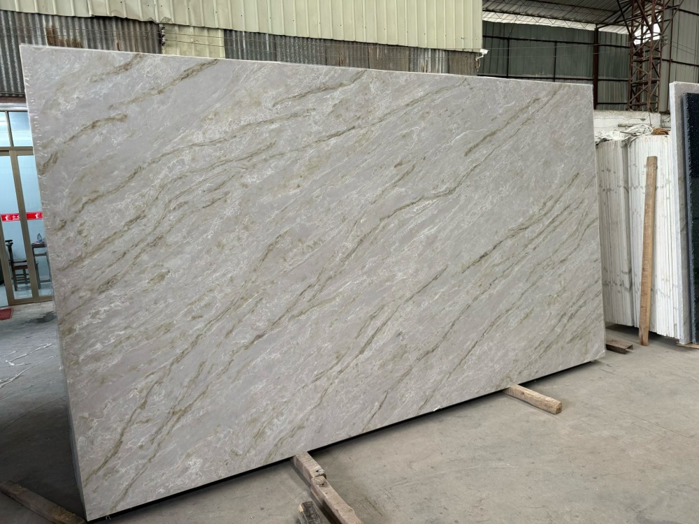 Taj Mahal Quartzite Quartz slab